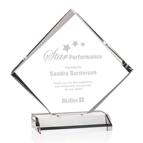 Aveton Award - Starfire/Black 10 1/2" Wide... from ASI 84592 St Regis Group / St Regis