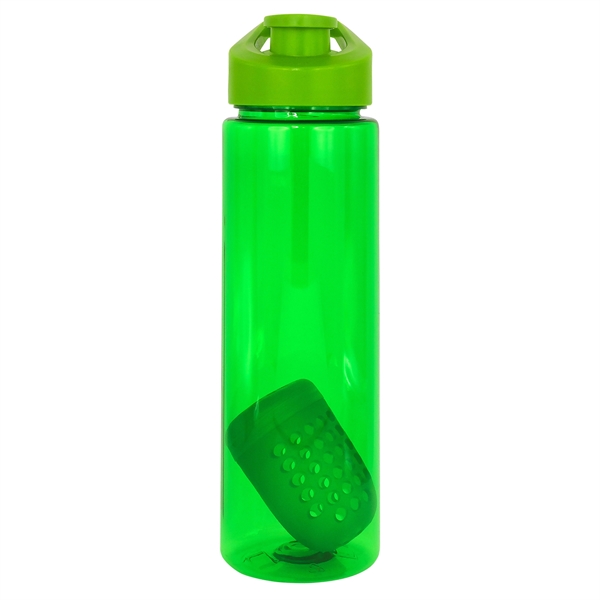 EASY POUR 24 OZ. COLORFUL BOTTLE WITH FLOATING INFUSER... from ASI 30208 A P Specialties / AP Specialties
