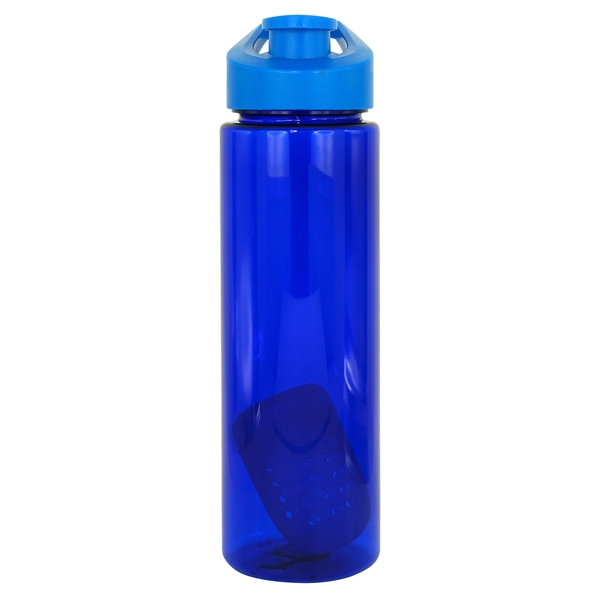 EASY POUR 24 OZ. COLORFUL BOTTLE WITH FLOATING INFUSER... from ASI 30208 A P Specialties / AP Specialties
