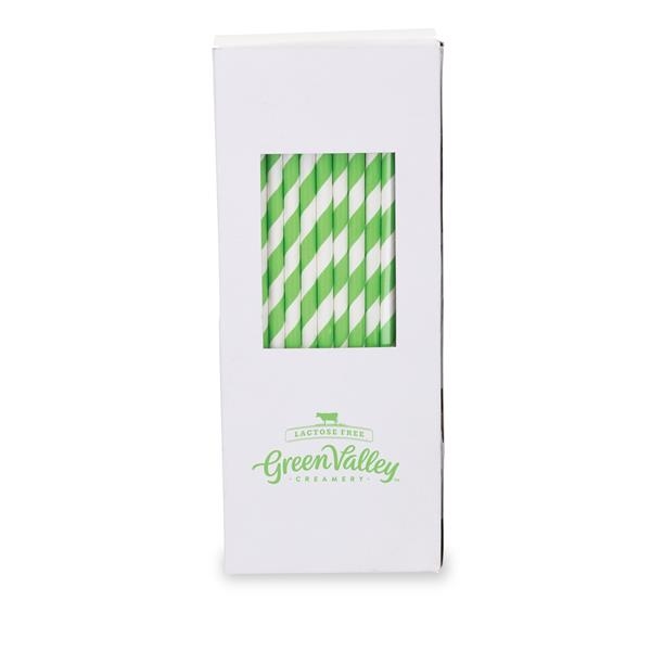 100-PC Paper Straws with Box.... from ASI 46755 Cosmo Promos