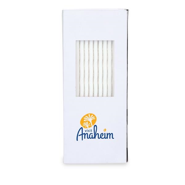 100-PC Paper Straws with Box.... from ASI 46755 Cosmo Promos