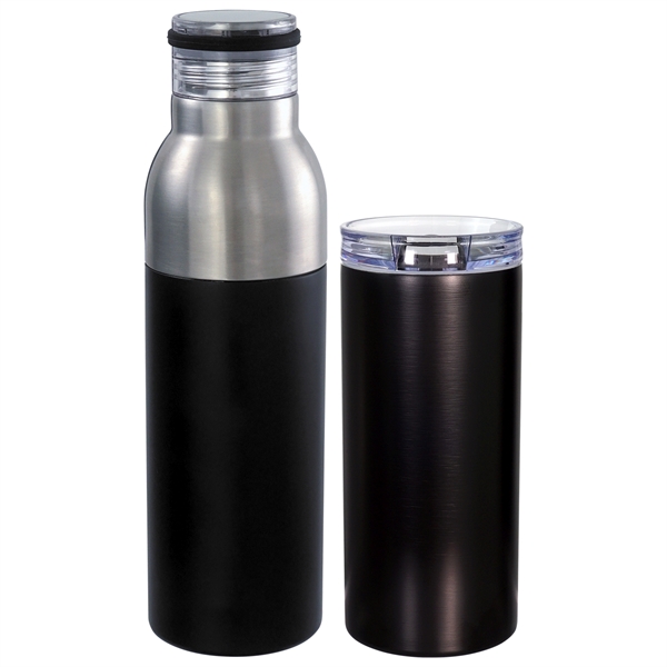 Stainless Tumbler Bottle Combo... from ASI 30208 A P Specialties / AP Specialties