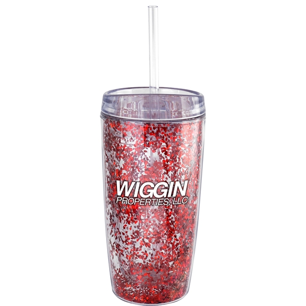 COLORFUL CONFETTI WAVE MUG... from ASI 30208 A P Specialties / AP Specialties