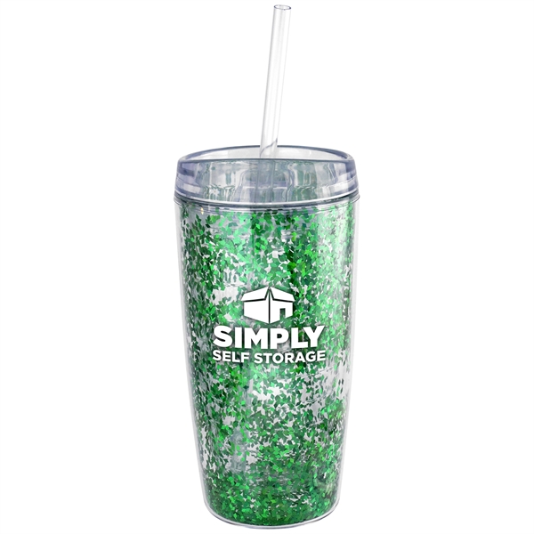 COLORFUL CONFETTI WAVE MUG... from ASI 30208 A P Specialties / AP Specialties