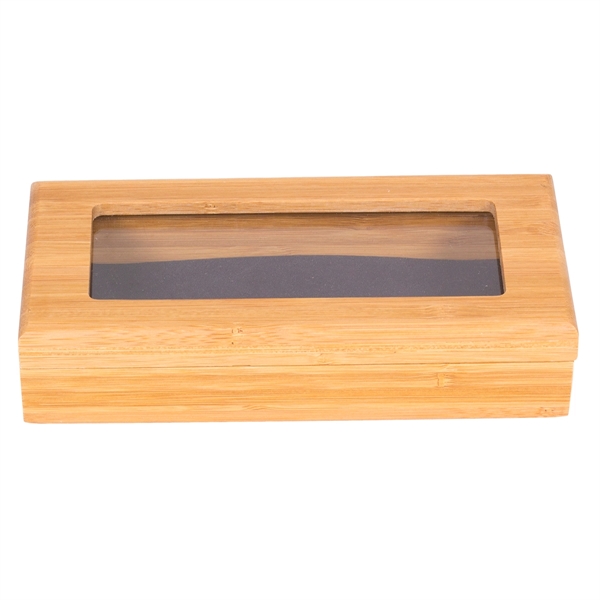 Bamboo two-piece waiter's corkscrew box. 1 3/8" x 6 1/4" x... from ASI 55450 Franmara Inc