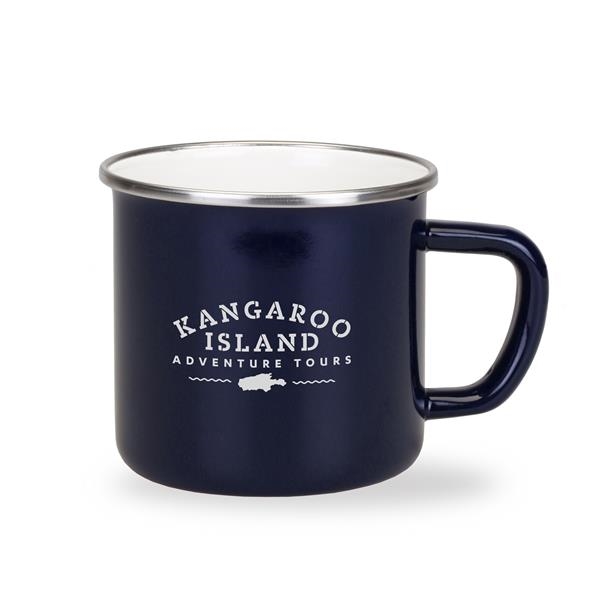 Campo 16 Oz. Enamel Mug.... from ASI 46755 Cosmo Promos