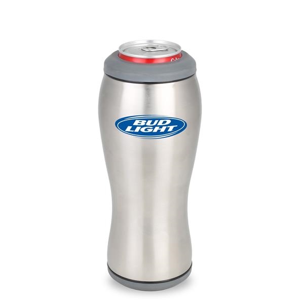 Stainless Steel Bottle & Can Insulator.... from ASI 46755 Cosmo Promos