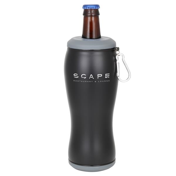 Stainless Steel Bottle & Can Insulator.... from ASI 46755 Cosmo Promos