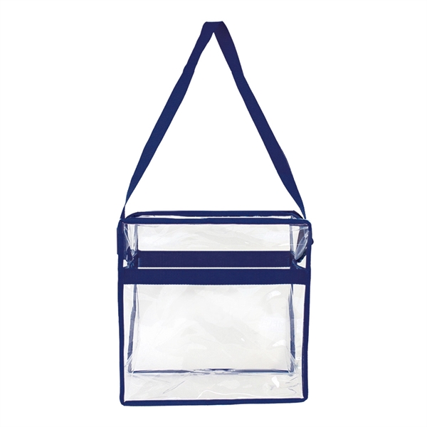 Clear PVC Messenger Tote Bag... from ASI 31517 Admart Products / Admart Line