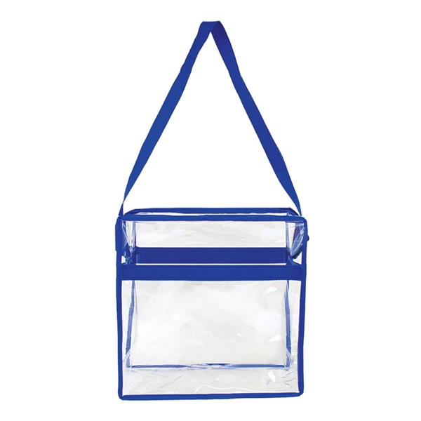 Clear PVC Messenger Tote Bag... from ASI 31517 Admart Products / Admart Line