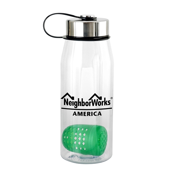 Metal Lanyard Lid 32 oz. Bottle with Floating Infuser... from ASI 30208 A P Specialties / AP Specialties