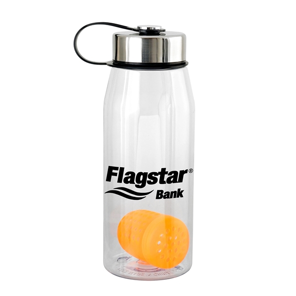 Metal Lanyard Lid 32 oz. Bottle with Floating Infuser... from ASI 30208 A P Specialties / AP Specialties