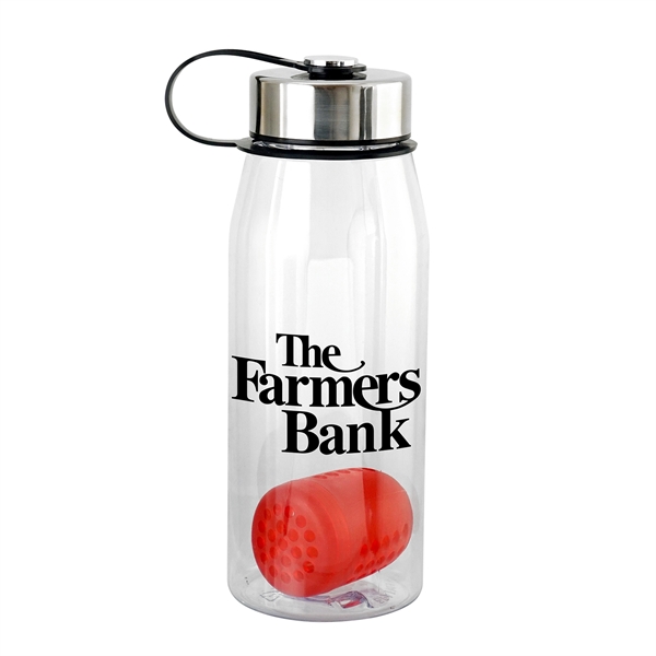 Metal Lanyard Lid 32 oz. Bottle with Floating Infuser... from ASI 30208 A P Specialties / AP Specialties