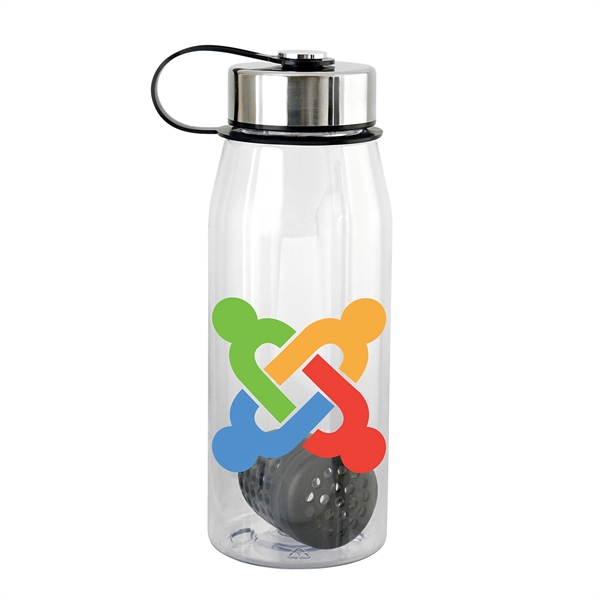 Metal Lanyard Lid 32 oz. Bottle with Floating Infuser... from ASI 30208 A P Specialties / AP Specialties