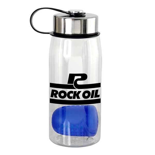 Metal Lanyard Lid 25 oz. Recycled Bottle with Floating Infuser... from ASI 30208 A P Specialties / AP Specialties