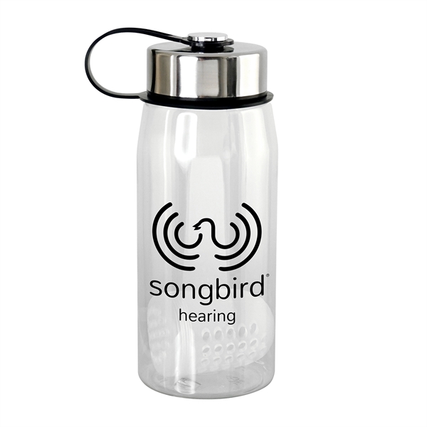 Metal Lanyard Lid 25 oz. Recycled Bottle with Floating Infuser... from ASI 30208 A P Specialties / AP Specialties