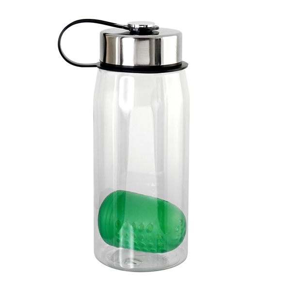 Metal Lanyard Lid 25 oz. Recycled Bottle with Floating Infuser... from ASI 30208 A P Specialties / AP Specialties