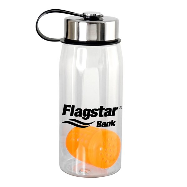 Metal Lanyard Lid 25 oz. Recycled Bottle with Floating Infuser... from ASI 30208 A P Specialties / AP Specialties