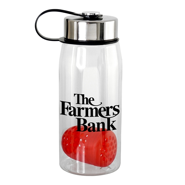 Metal Lanyard Lid 25 oz. Recycled Bottle with Floating Infuser... from ASI 30208 A P Specialties / AP Specialties