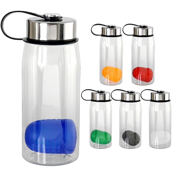 Metal Lanyard Lid 25 oz. Recycled Bottle with Floating Infuser... from ASI 30208 A P Specialties / AP Specialties