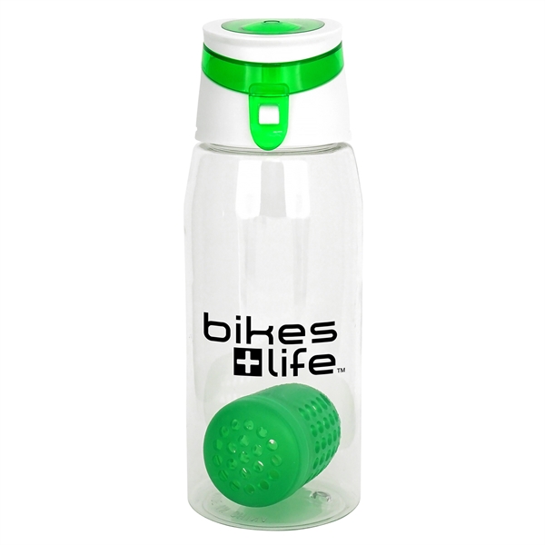 Trendy 25 oz. Recycled Bottle with Floating Infuser... from ASI 30208 A P Specialties / AP Specialties