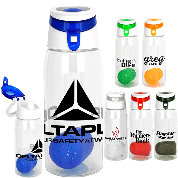 Trendy 25 oz. Recycled Bottle with Floating Infuser... from ASI 30208 A P Specialties / AP Specialties