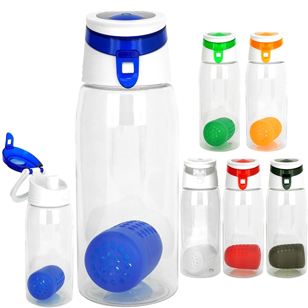 Trendy 25 oz. Recycled Bottle with Floating Infuser... from ASI 30208 A P Specialties / AP Specialties