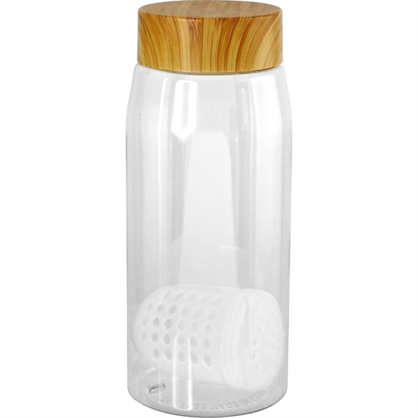 Bamboo Pattern 25 oz. Recycled Bottle with Floating Infuser... from ASI 30208 A P Specialties / AP Specialties