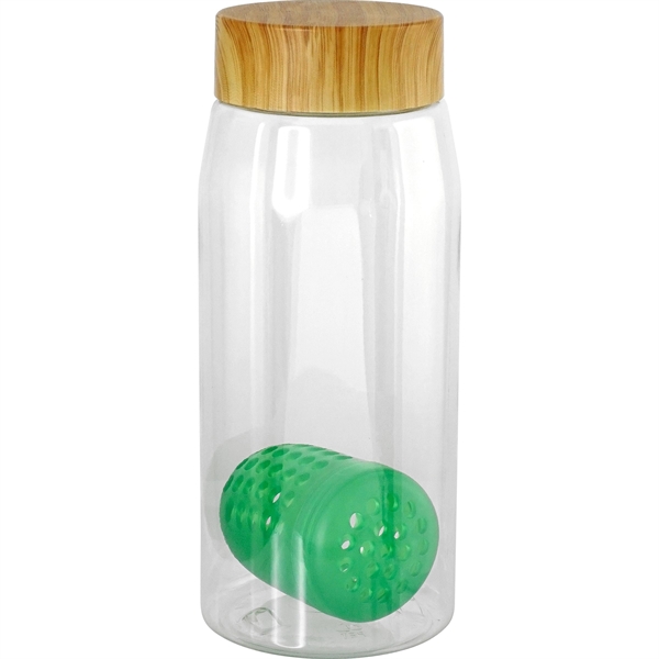 Bamboo Pattern 25 oz. Recycled Bottle with Floating Infuser... from ASI 30208 A P Specialties / AP Specialties