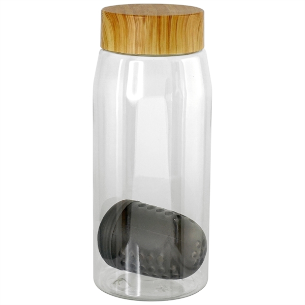Bamboo Pattern 25 oz. Recycled Bottle with Floating Infuser... from ASI 30208 A P Specialties / AP Specialties