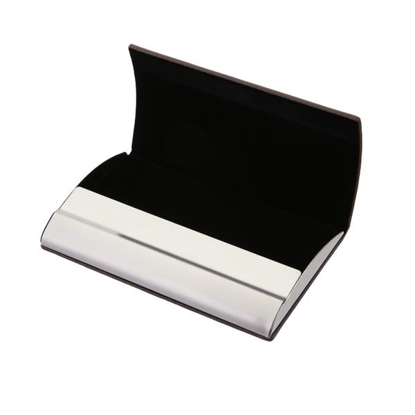 Laserable leatherette card holder.... from ASI 46755 Cosmo Promos