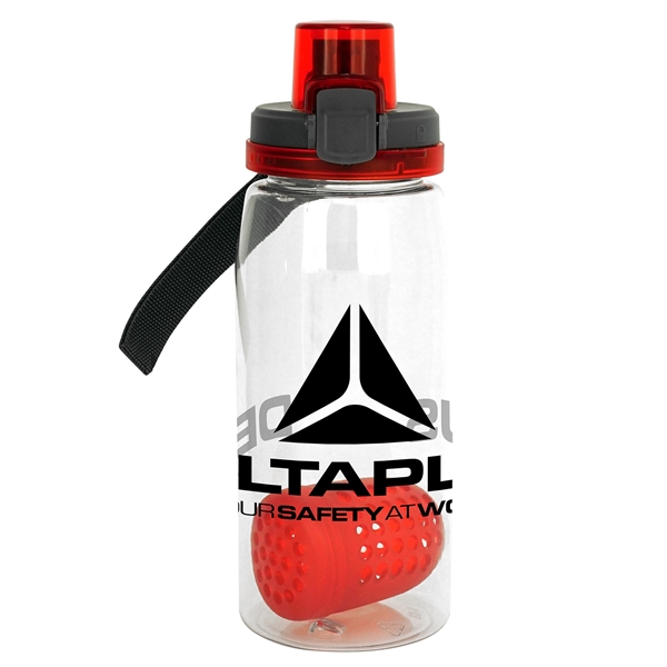 Locking Lid 25 oz. Recycled Bottle with Floating Infuser... from ASI 30208 A P Specialties / AP Specialties
