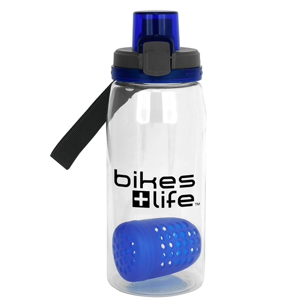 Locking Lid 25 oz. Recycled Bottle with Floating Infuser... from ASI 30208 A P Specialties / AP Specialties