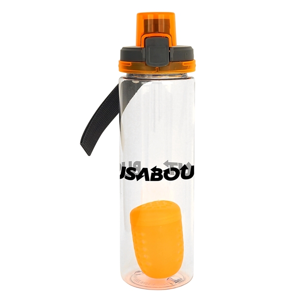 Locking Lid 24 oz. Recycled Bottle With Floating Infuser... from ASI 30208 A P Specialties / AP Specialties