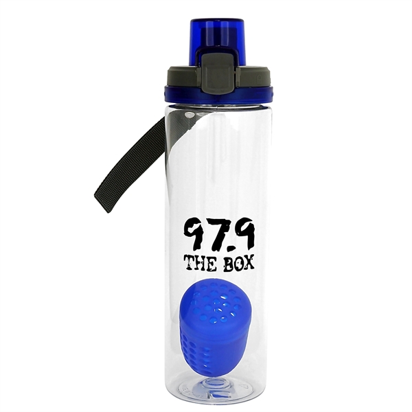 Locking Lid 24 oz. Recycled Bottle With Floating Infuser... from ASI 30208 A P Specialties / AP Specialties