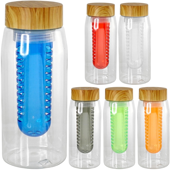 Bamboo Pattern 25 oz. Recycled Bottle with Infuser... from ASI 30208 A P Specialties / AP Specialties