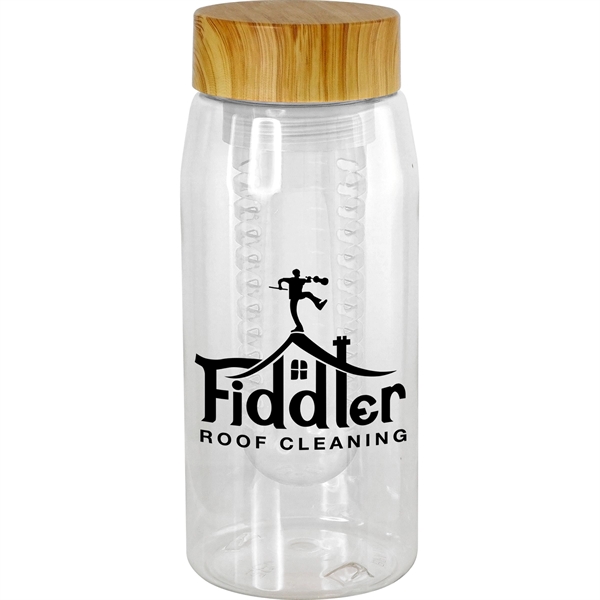 Bamboo Pattern 25 oz. Recycled Bottle with Infuser... from ASI 30208 A P Specialties / AP Specialties