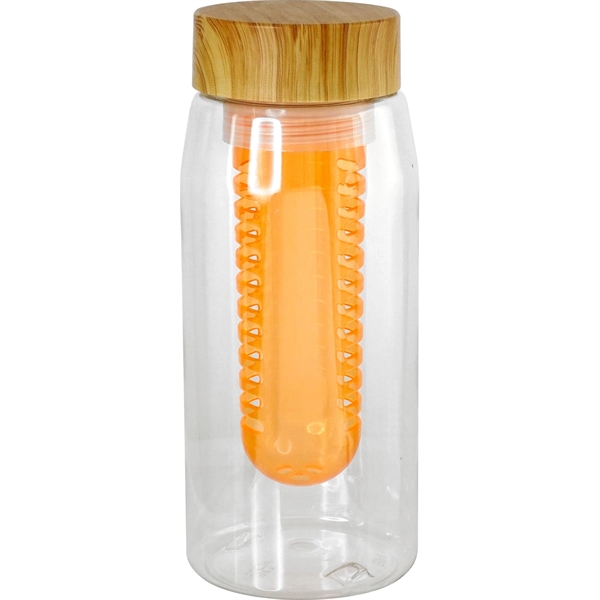 Bamboo Pattern 25 oz. Recycled Bottle with Infuser... from ASI 30208 A P Specialties / AP Specialties