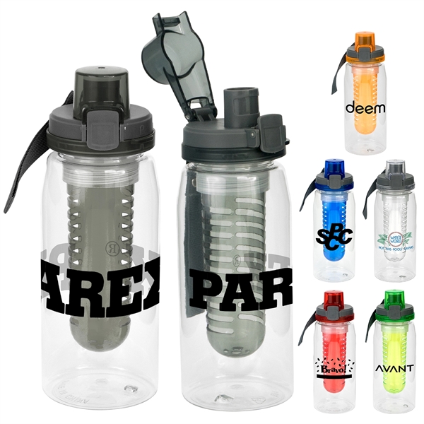 Locking 25 oz. Recycled Bottle with Infuser... from ASI 30208 A P Specialties / AP Specialties