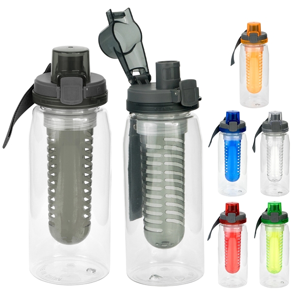 Locking 25 oz. Recycled Bottle with Infuser... from ASI 30208 A P Specialties / AP Specialties