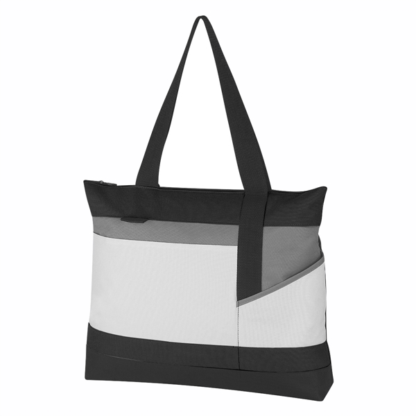 Advantage Tote Bag.  Made of 600 Denier Polyester.  Outside... from ASI 61125 Hit Promotional Products / Hit®