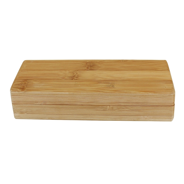 7 3/8" x 3" x 1 1/2" bamboo wood waiter's box.... from ASI 55450 Franmara Inc