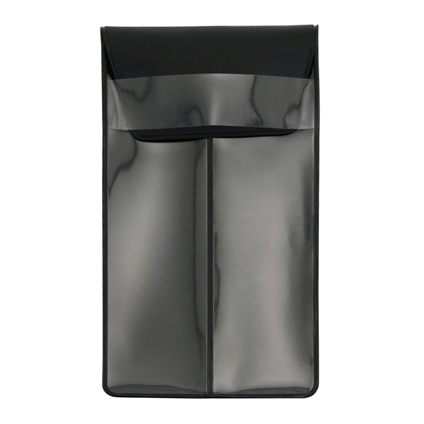 6 5/8" x 3 1/4" two pocket vinyl waiter's pouch for... from ASI 55450 Franmara Inc