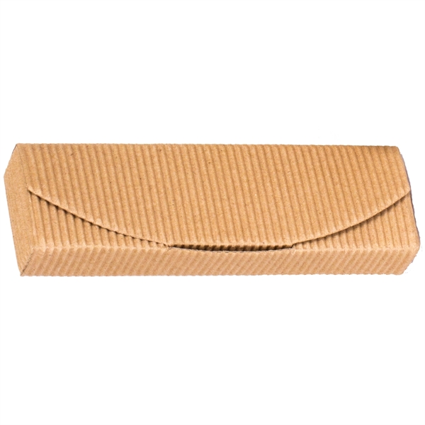 Corrugated paper gift box makes a classy gift presentation for waiter's... from ASI 55450 Franmara Inc