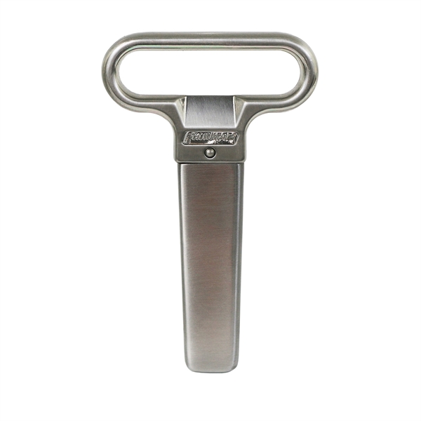 Two-prong cork extractor with brushed stainless steel handle and sheath... from ASI 55450 Franmara Inc