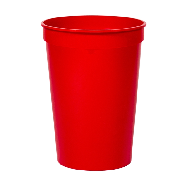 Smooth colored 12 oz. stadium cup.... from ASI 88200 TK Sorg's - A Div of Arch Promo Group, LLC / PETITE