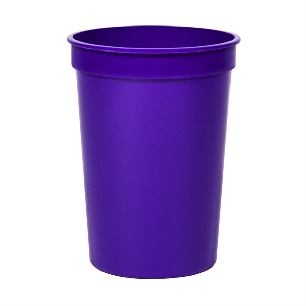 Smooth colored 12 oz. stadium cup.... from ASI 88200 TK Sorg's - A Div of Arch Promo Group, LLC / PETITE