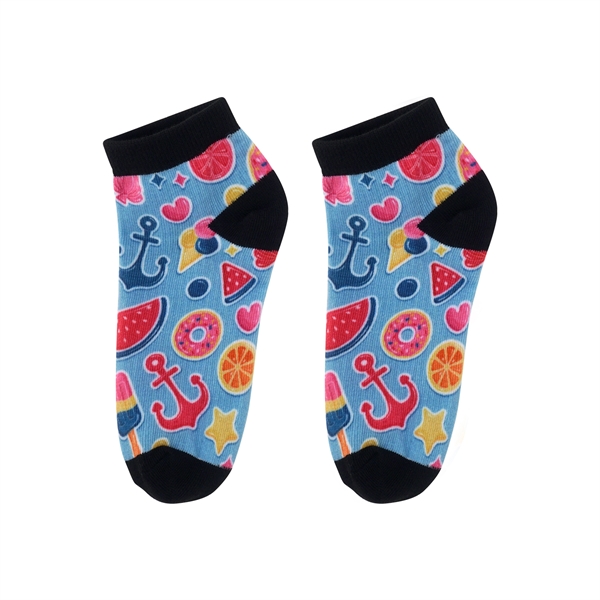 Vibrant Custom Ankle Socks... from ASI 30208 A P Specialties / AP Specialties