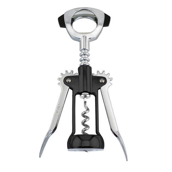 Wing corkscrew that's chrome-plated and features an open spiral worm and... from ASI 55450 Franmara Inc