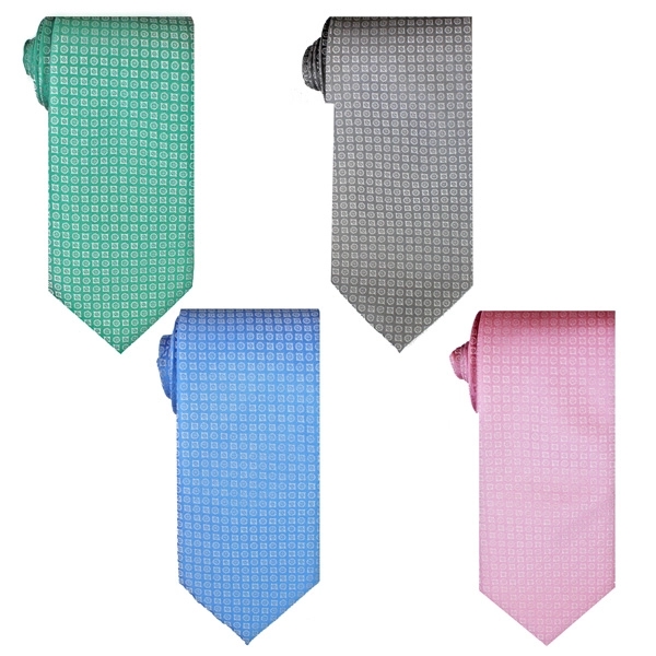 Light color tie with medallion pattern creates a professional image. ... from ASI 98085 Wolfmark